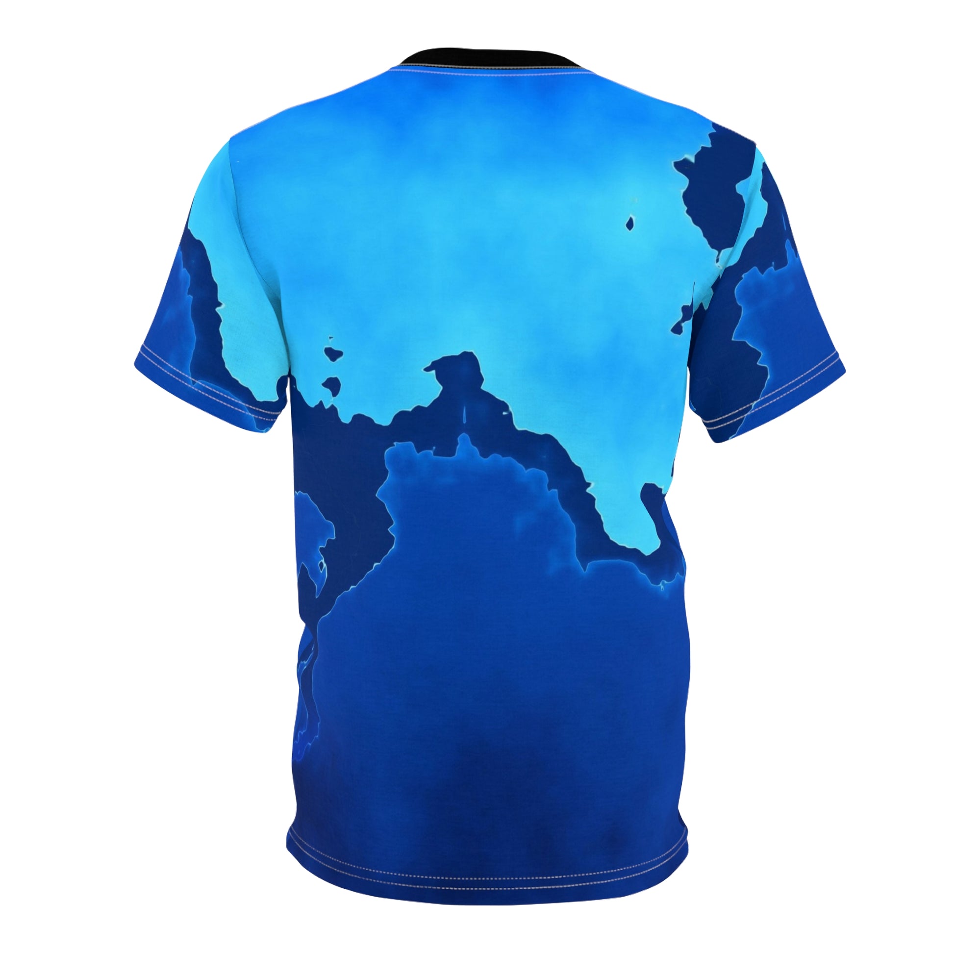 Shades of Blues Rock Design Unisex Tee - Lizard Vigilante