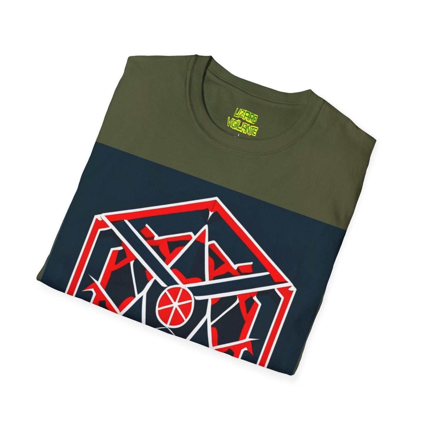 Rubitch Block Unisex Softstyle T-Shirt - Lizard Vigilante