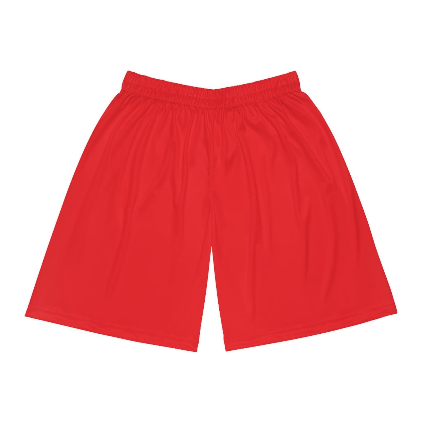 Basketball Shorts - Red - Lizard Vigilante