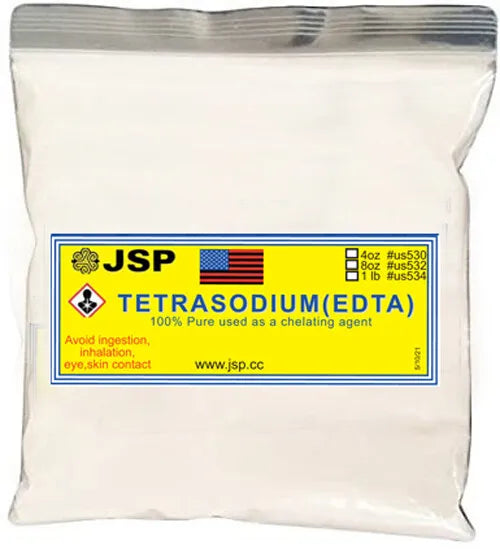 JSP TETRASODIUM (EDTA) Technical Grade Gold Refining Purifier Chelating Agent Textile Water
