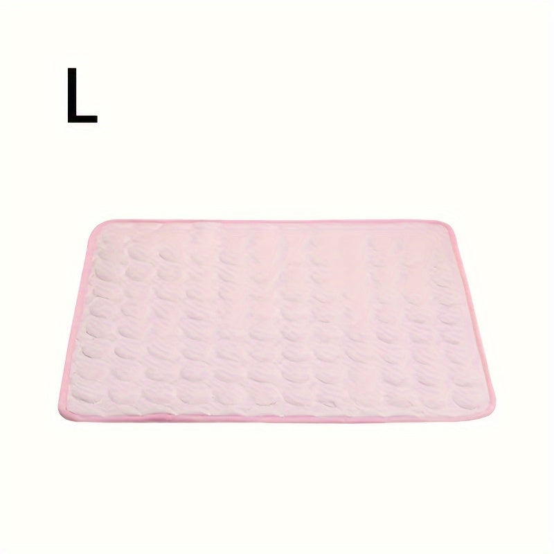 Ultimate Cooling Pet Bed Mat - Self-Cooling, Breathable, Summer Heat Relief, Orthopedic Support, Comfortable Sleeping Blanket for Dogs - Perfect for Hot Weather, Outdoor, and Indoor Use