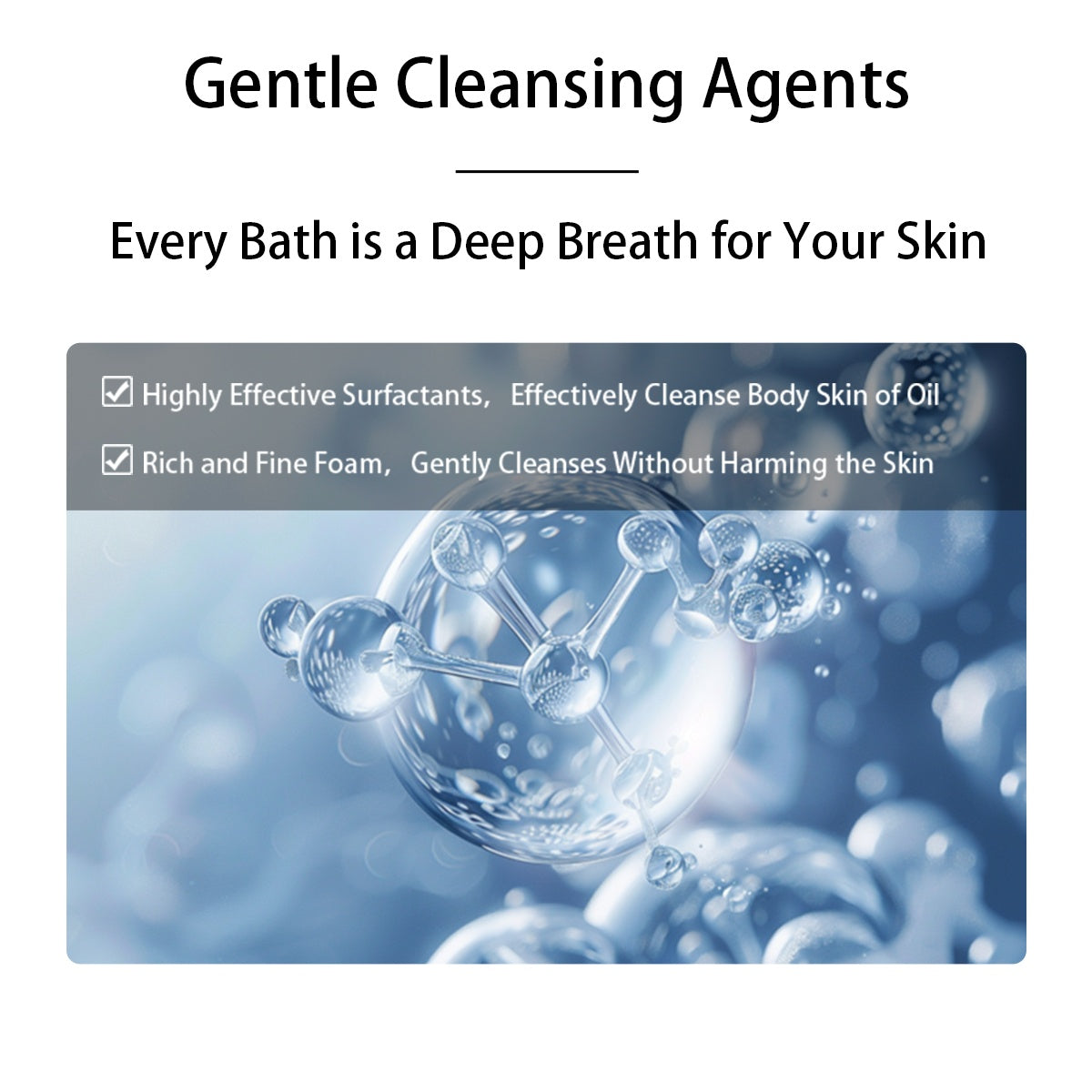 Cream Bubble Bath, Hydrating Shower Gel, Long-lasting Fragrance, Fragrance Body Mousse