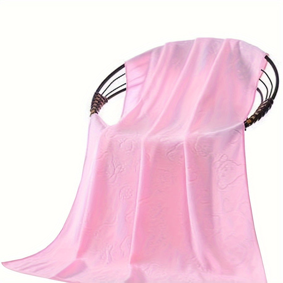 Ultra-Soft Plush Polyester Pet Bath Towel and Blanket - Highly Absorbent Quick-Dry Dog Bath Towel for Grooming, Drying, Sleeping - Durable Pet Towels for Dogs and Cats - 27.56" x 55.12"