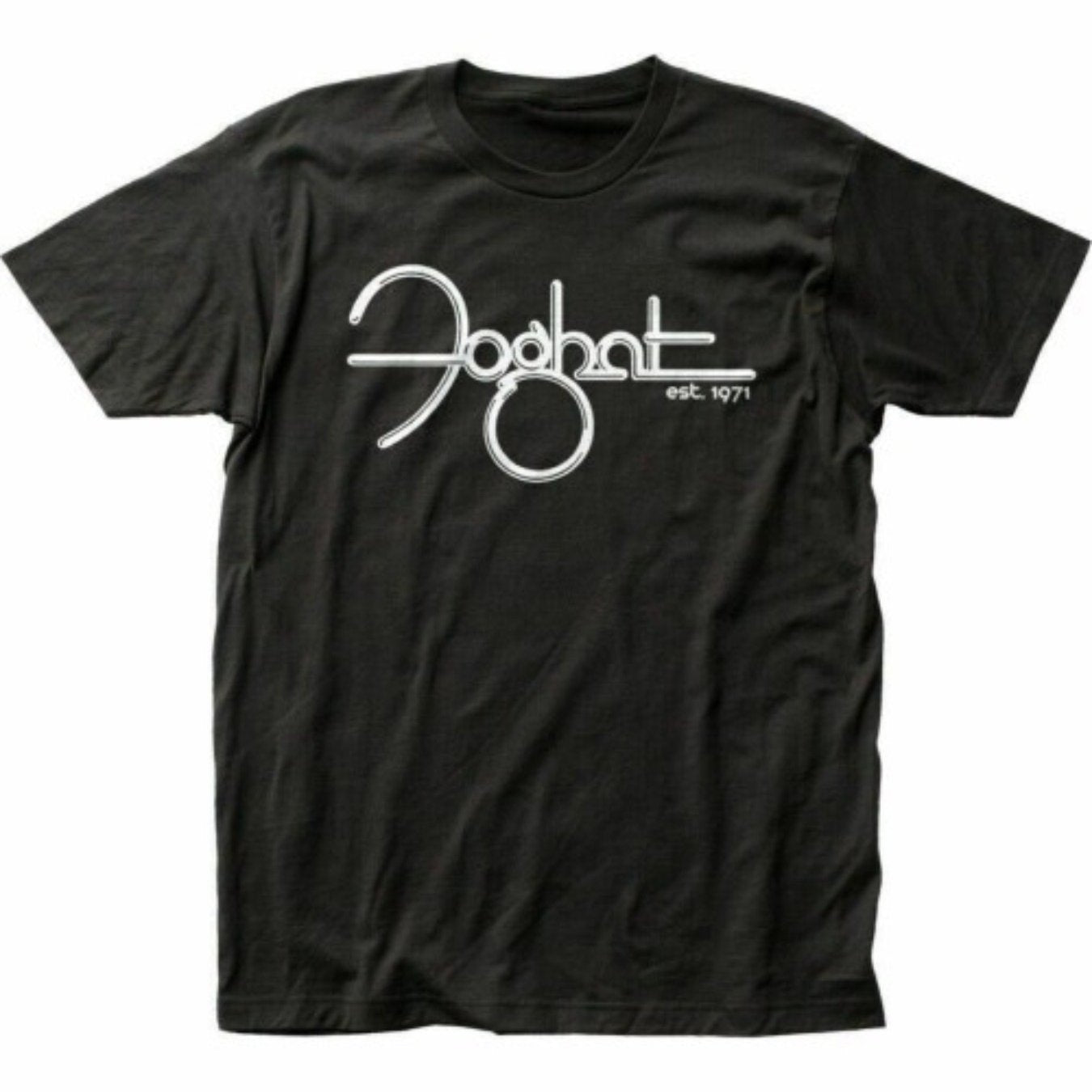 Foghat Est. 1971 T Shirt Mens Licensed Rock N Roll Music Band Tee New Black - Premium  from Lizard Vigilante - Just $18.99! Shop now at Lizard Vigilante