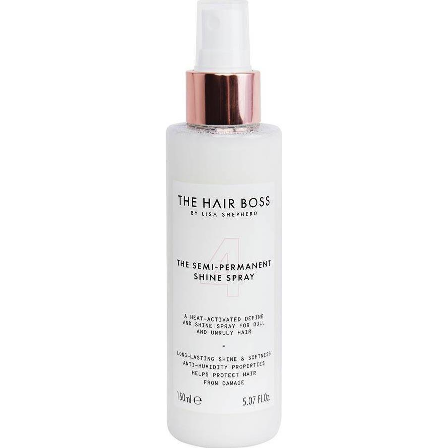 The Hair Boss THE HAIR BOSS_By Lisa Shepherd The Semi-Permanent Shine Spray spray nadający włosom blasku 150ml (5060427355881)