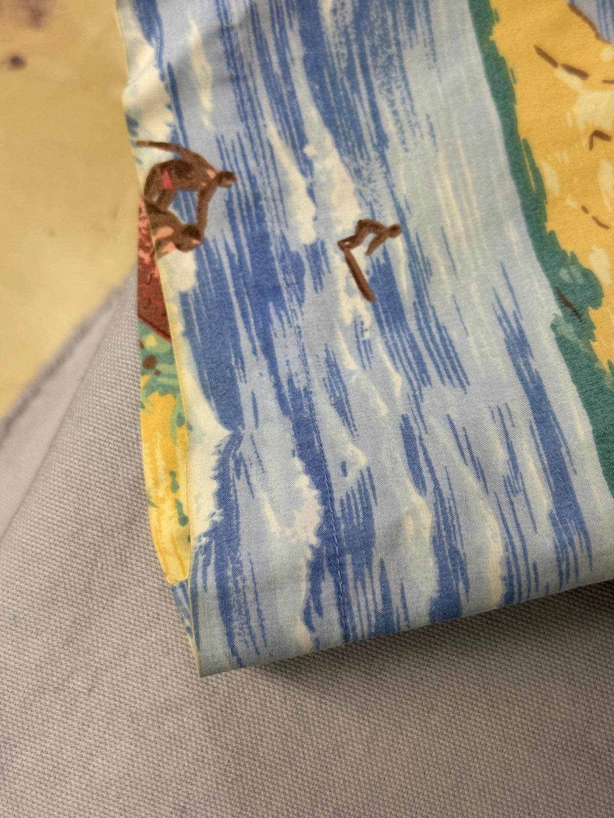 Y2K Tommy Hilfiger Hawaiian Button Up Surf - L