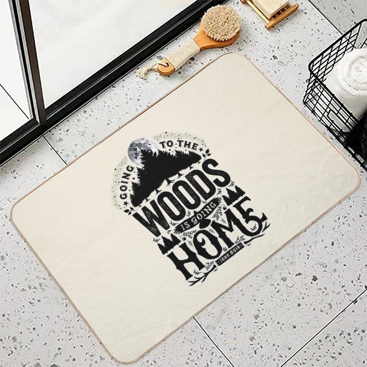 The Woods  Anti-Trip Bath Mat