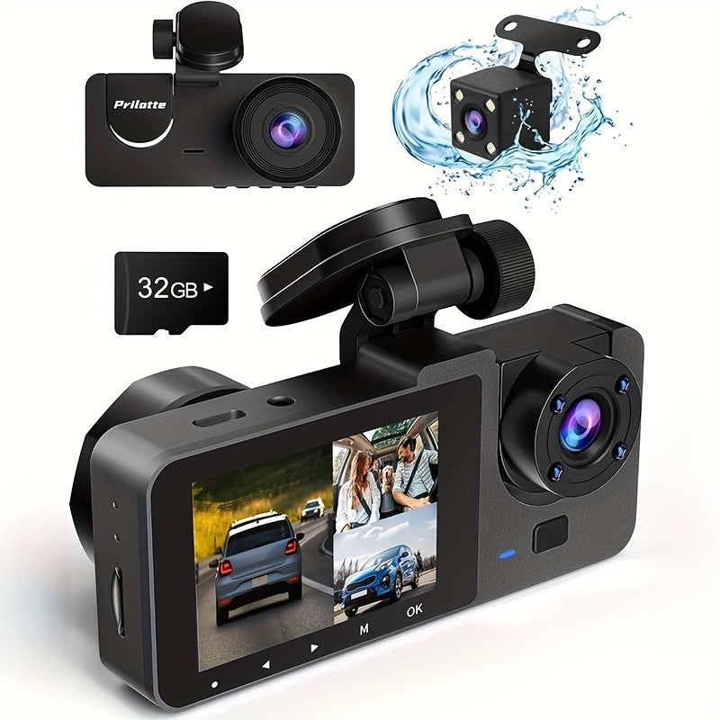 Easy To Use 4K UHD Dash Camera for Cars with Free 32GB SD Card – Enhanced Night Vision and 24-Hour Parking Surveillance - Premium dash cam from Lizard Vigilante - Just $58.88! Shop now at Lizard Vigilante