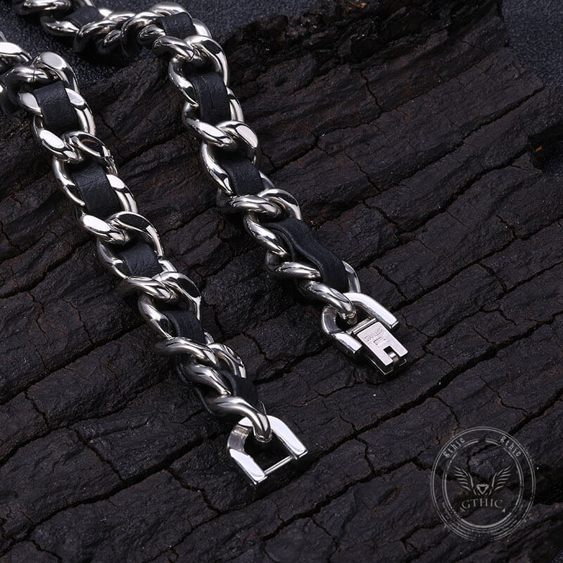 8mm Minimalist Stainless Steel Cuban Chain Necklace