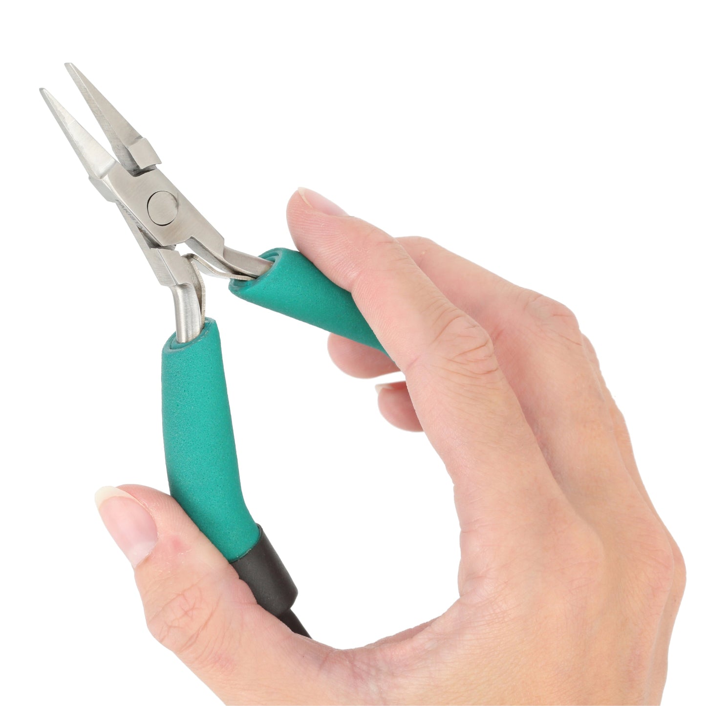 Grounded Flat Nose Pliers for Permanent Jewelry