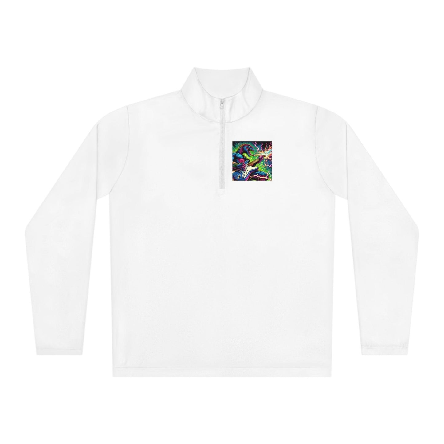 Lizard RockStar Unisex Quarter-Zip Pullover - Premium Long-sleeve from Printify - Just $51.69! Shop now at Lizard Vigilante