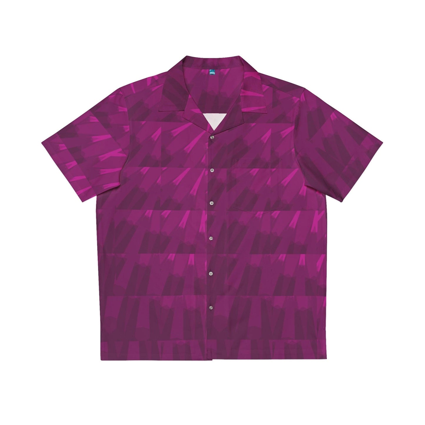 Purple Shower Men's Hawaiian Shirt - Lizard Vigilante