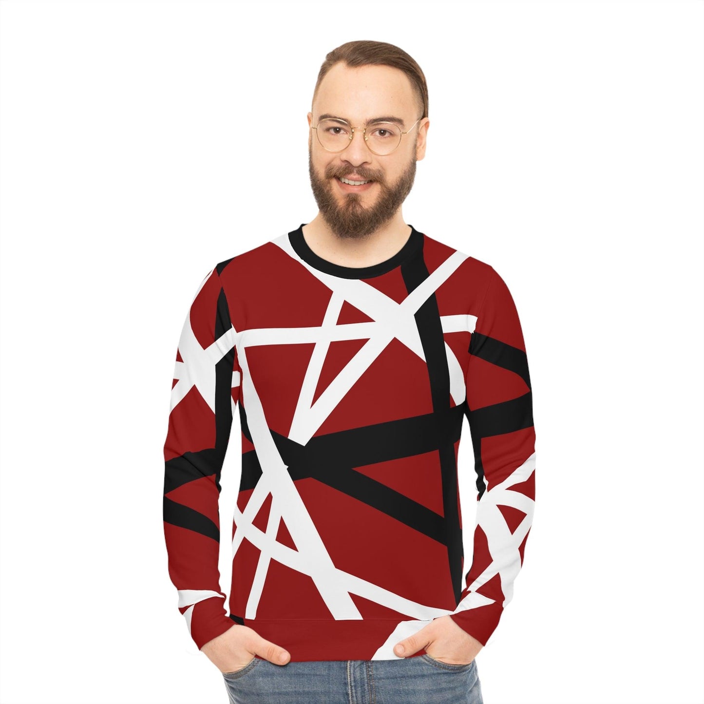 The Edward Lightweight Halen Sweatshirt - Premium All Over Prints from Printify - Just $44.99! Shop now at Lizard Vigilante