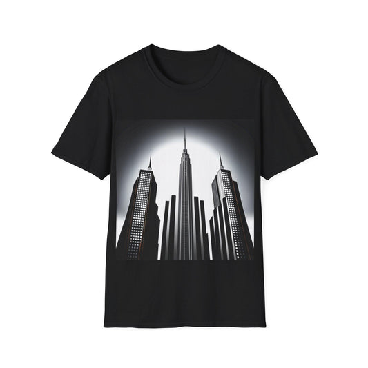 The Three Tallest Buildings Unisex Softstyle T-Shirt - Lizard Vigilante