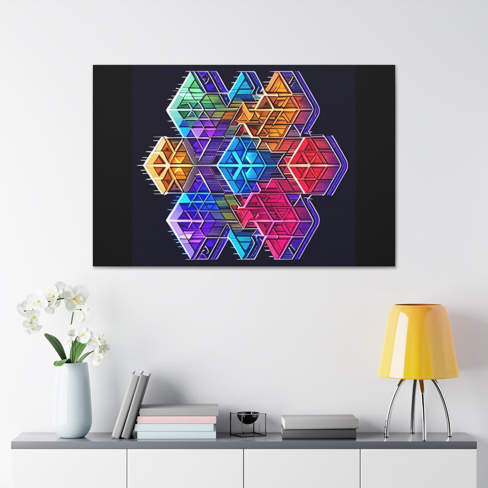 Ai Metricon Canvas Gallery Wraps - Premium Canvas from Printify - Just $22.98! Shop now at Lizard Vigilante