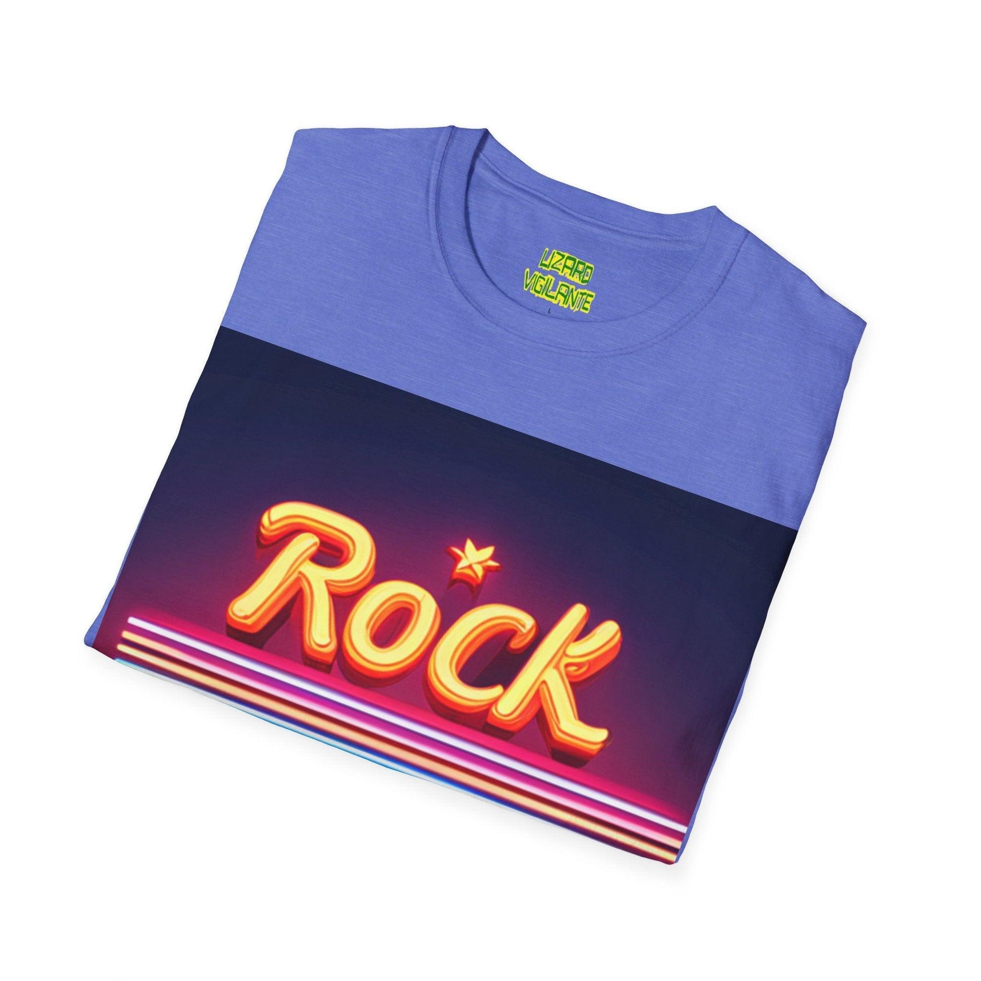 ROCK Unisex Softstyle T-Shirt - Lizard Vigilante