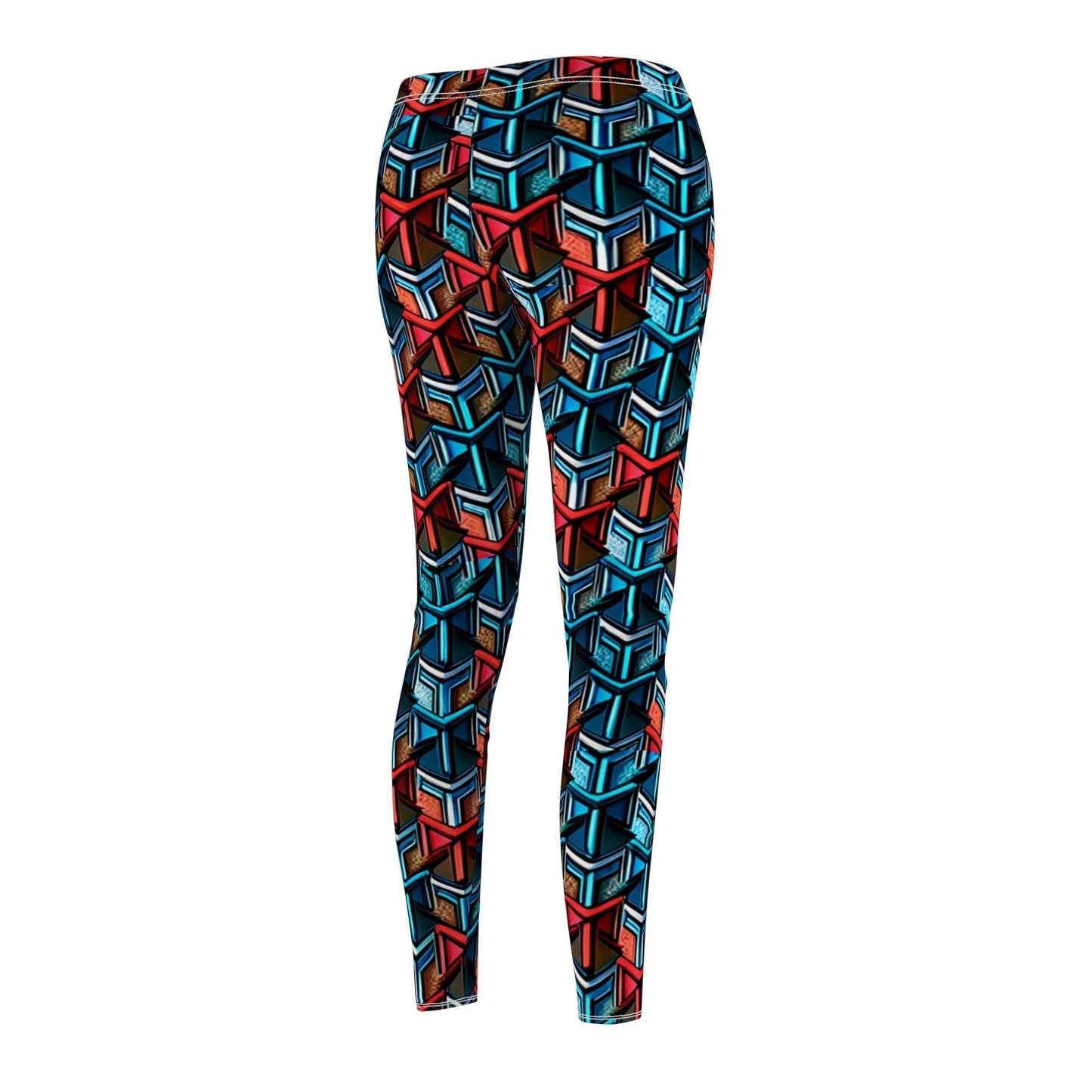 Geotrick Women's Casual Leggings - Lizard Vigilante