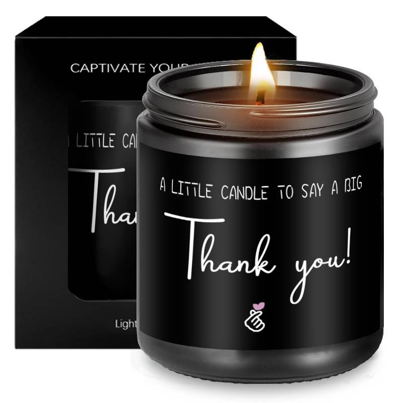 Appreciation Scented Candle - Perfect Gift for Nurses, Teachers, Mentors & More - Ideal for Birthdays, Retirement, Farewell & Christmas