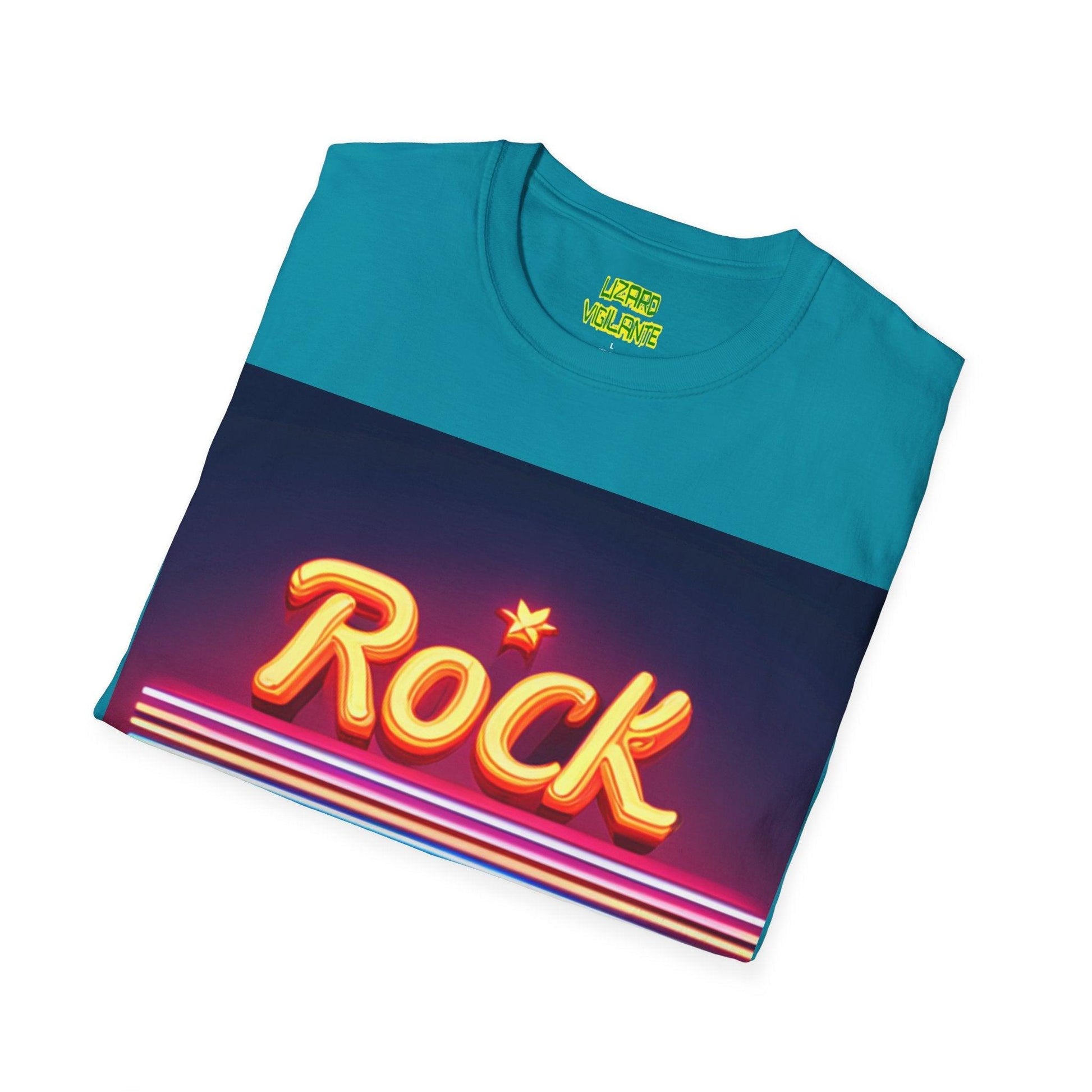 ROCK Unisex Softstyle T-Shirt - Lizard Vigilante