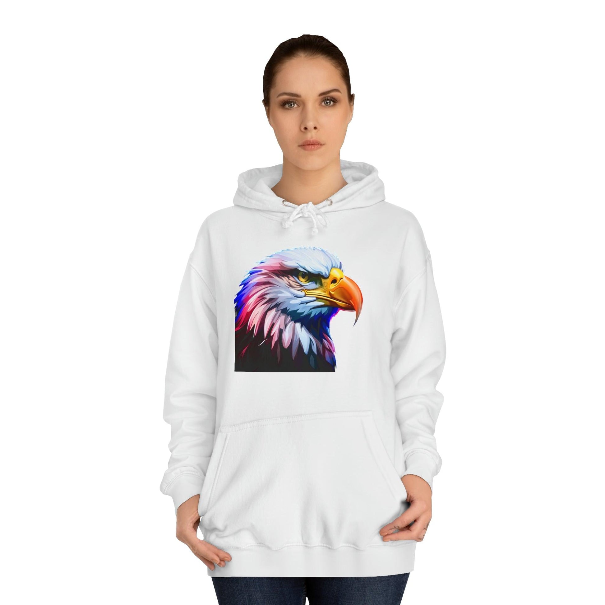 American Profile Unisex College Hoodie - Lizard Vigilante