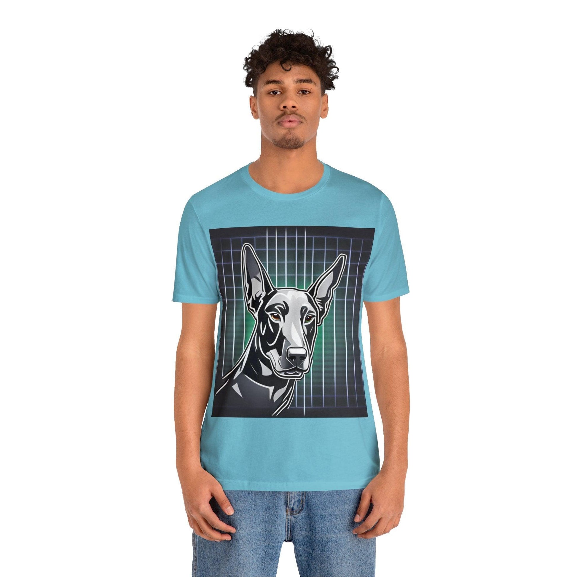 Doberman Graf Unisex Jersey Short Sleeve Tee - Lizard Vigilante