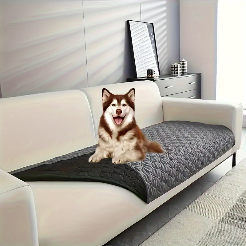 1pc Waterproof Pet Bed Cover, Waterproof Dog Bed Mattress, Urine Proof And Dog And Cat Sleeping Blanket Sofa Pad, Machine Washable
