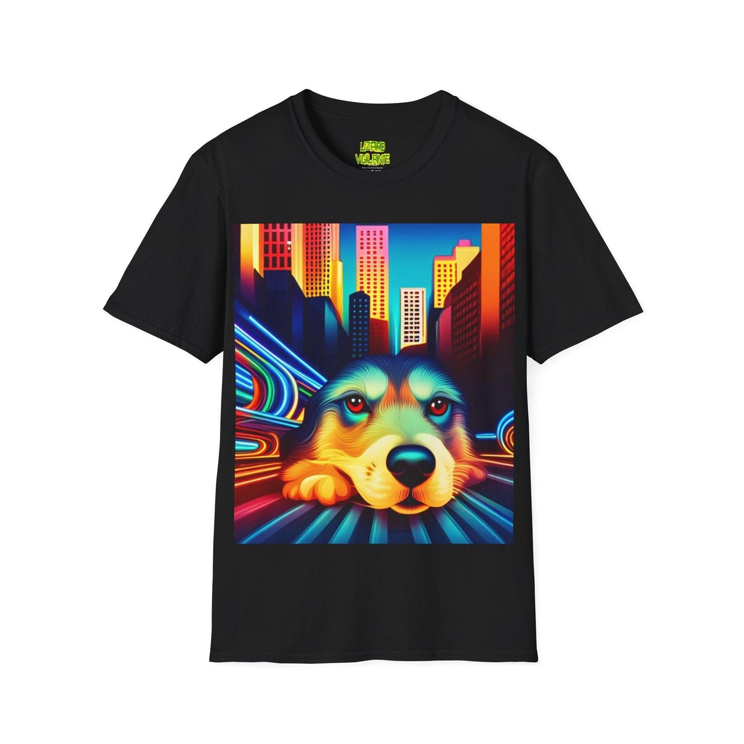 The Dog Album Unisex Softstyle T-Shirt - Lizard Vigilante