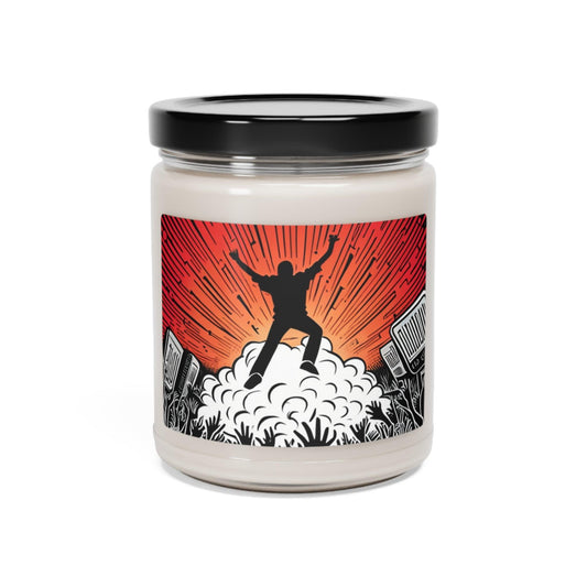 Metal Concert Scented Soy Candle, 9oz - Lizard Vigilante