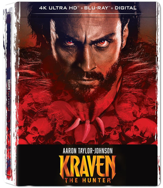 Kraven The Hunter - 4K UHD/BD Combo + Digital + Steelbook