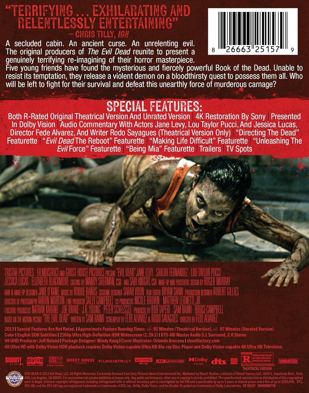 Evil Dead (2013) - Limited Edition Steelbook [4K UHD]