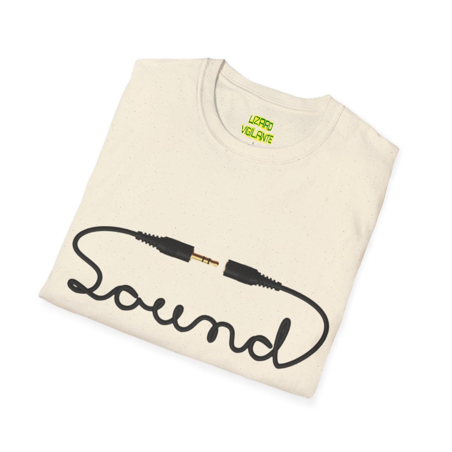 Sound Link Unisex Softstyle T-Shirt - Lizard Vigilante