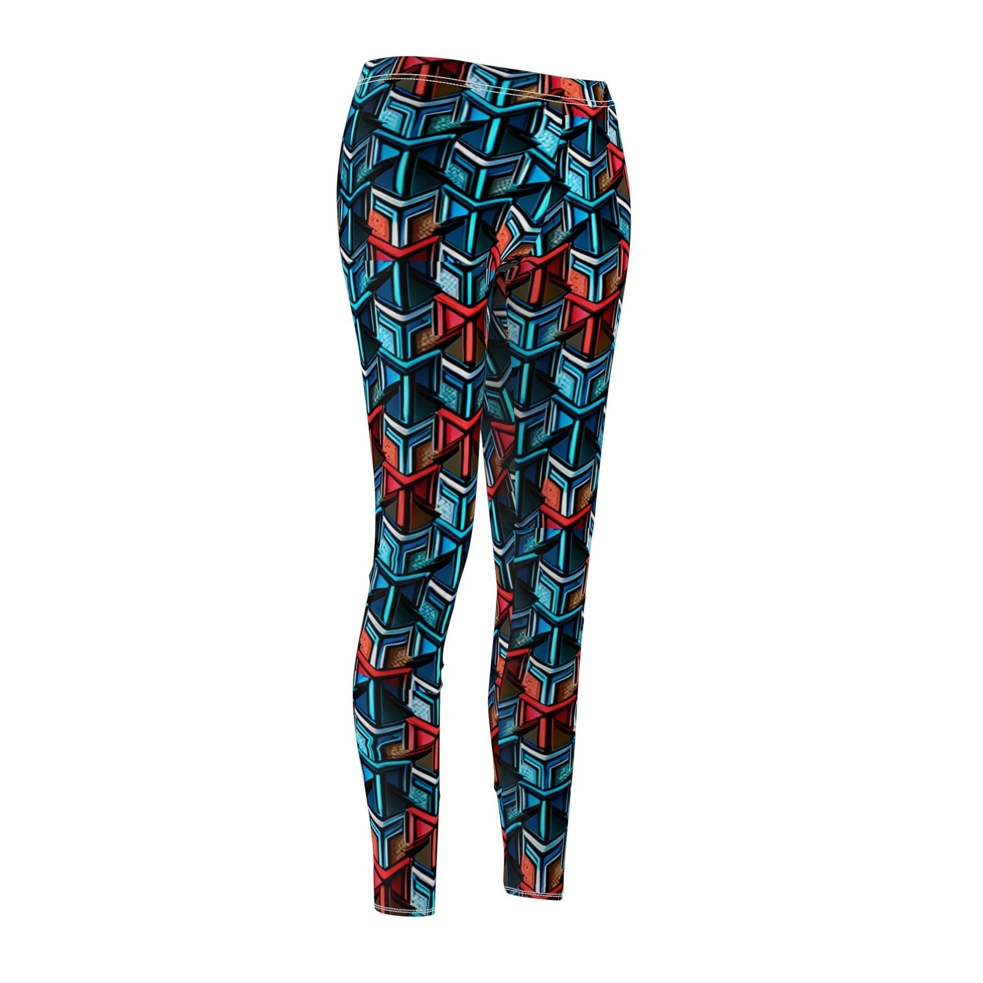 Geotrick Women's Casual Leggings - Lizard Vigilante