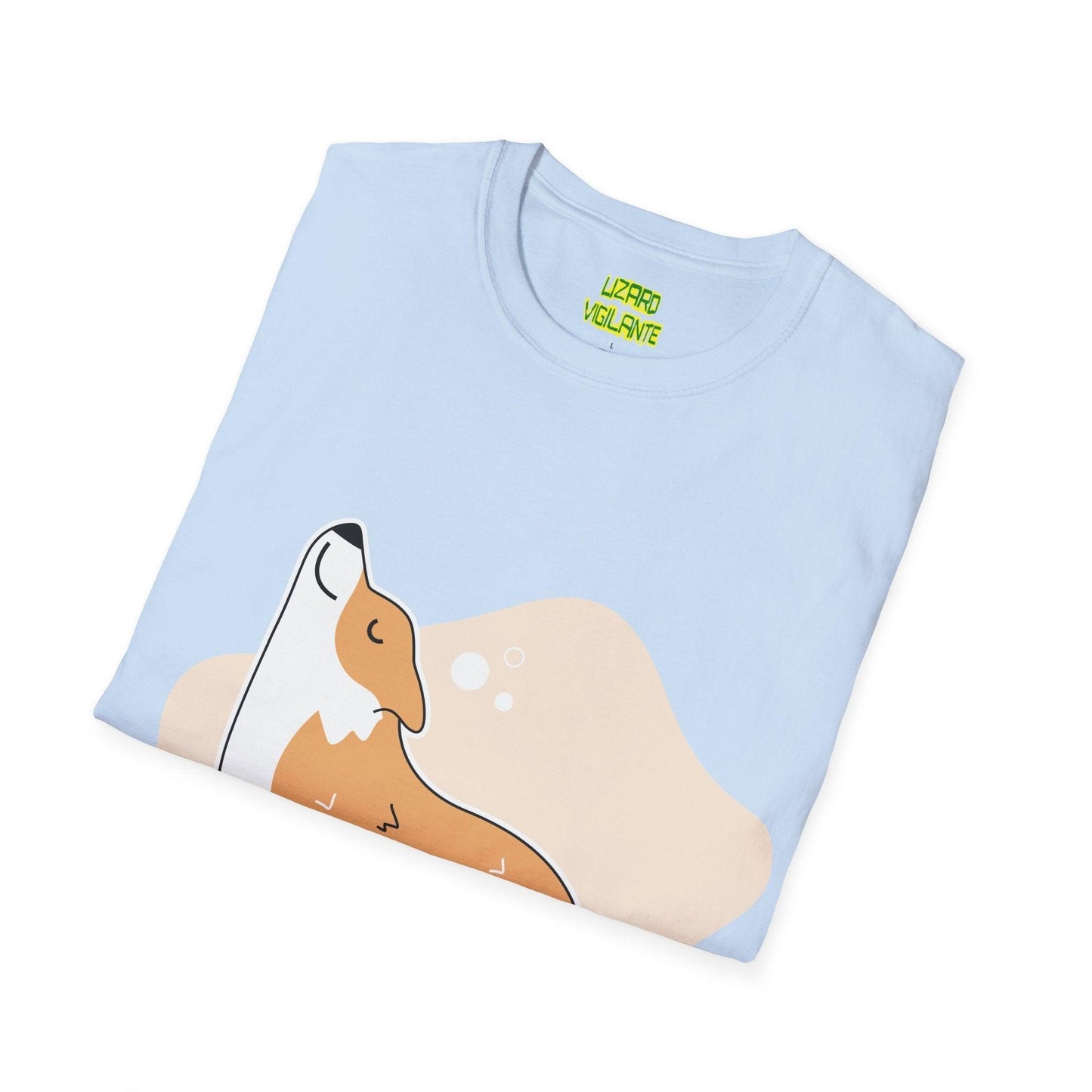 Yoga Dog Pose Unisex Softstyle T-Shirt - Lizard Vigilante