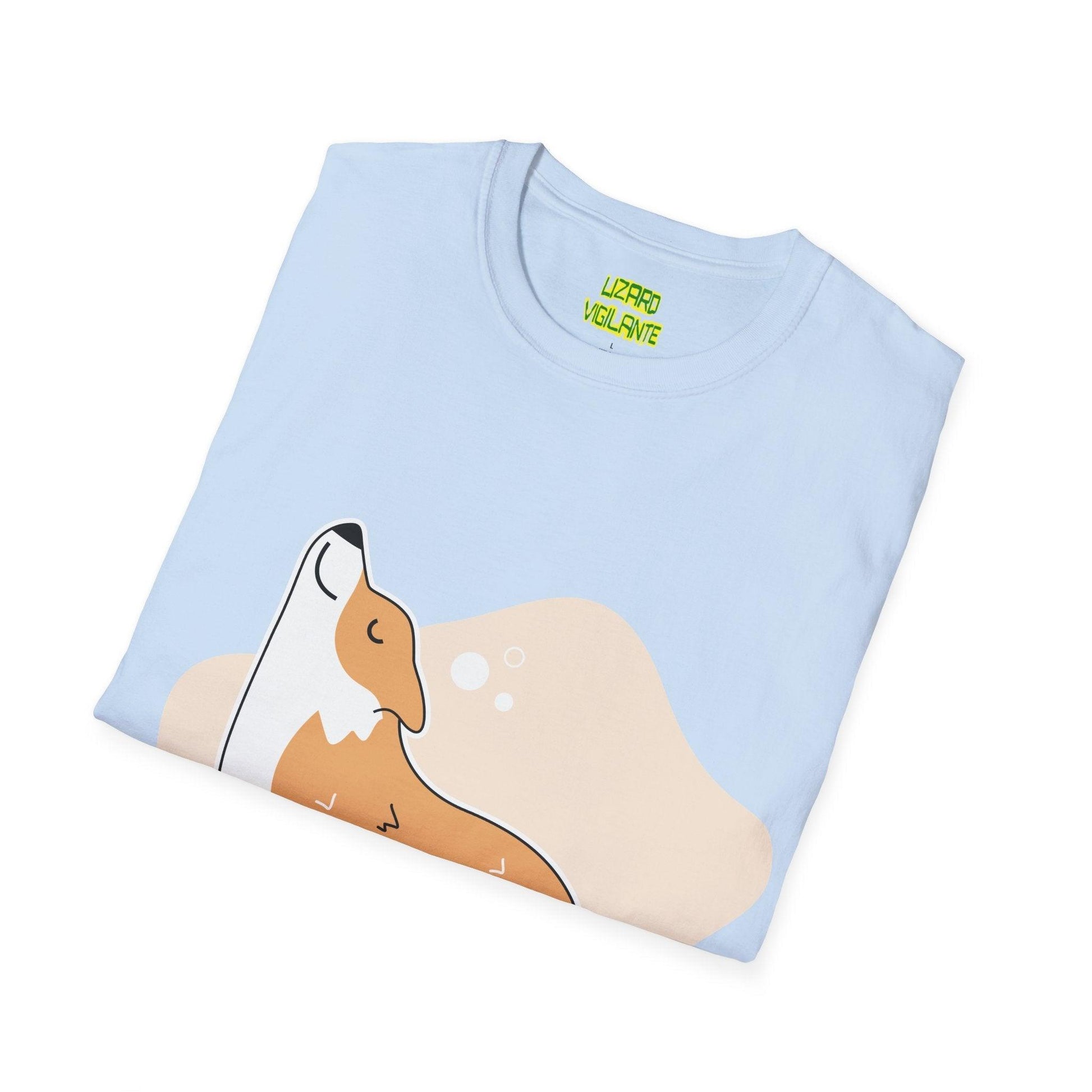 Yoga Dog Pose Unisex Softstyle T-Shirt - Lizard Vigilante