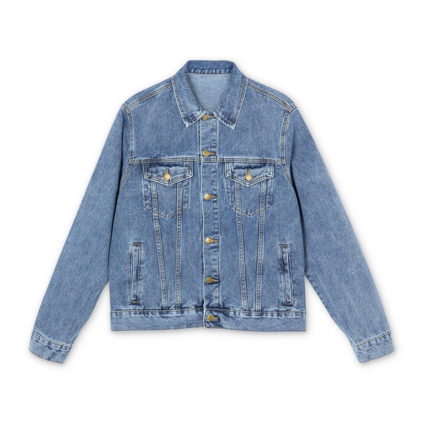 GreenLeaf Silo "GLS" Men's Denim Jean Jacket - Lizard Vigilante