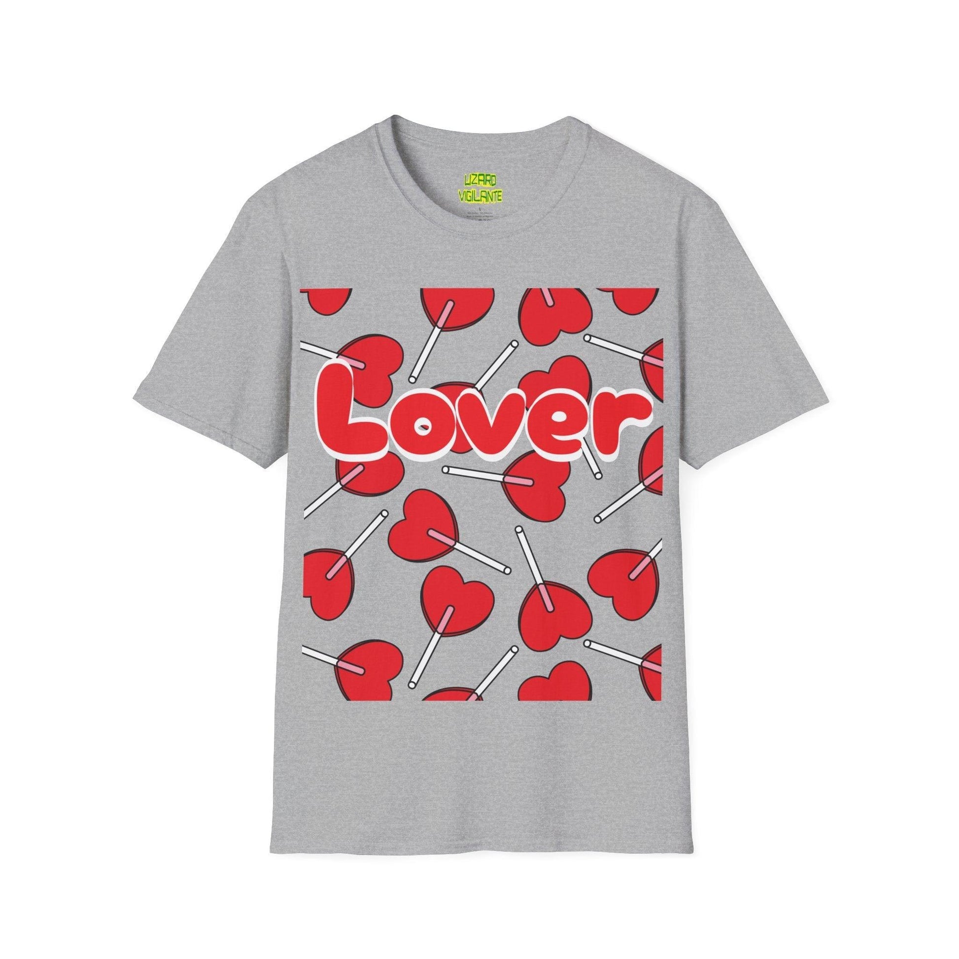 Valentine’s Day Lover Sucker Unisex Softstyle T-Shirt - Lizard Vigilante