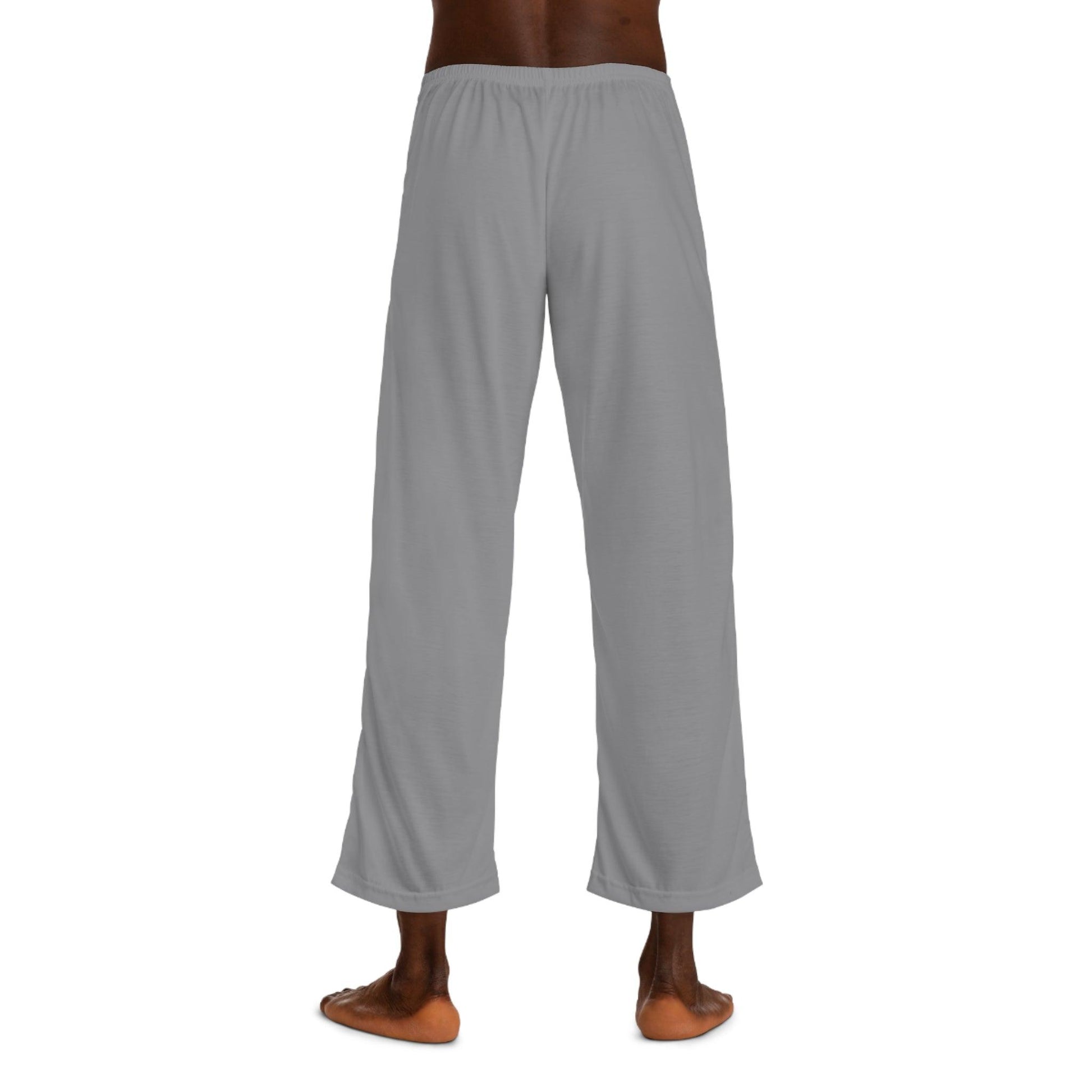 Men's Pajama Pants - Gray - Lizard Vigilante