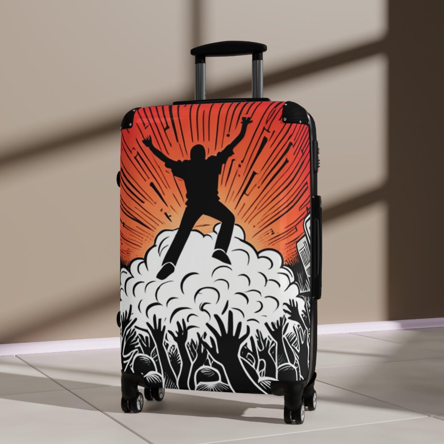 Metal Concert Suitcase - Lizard Vigilante