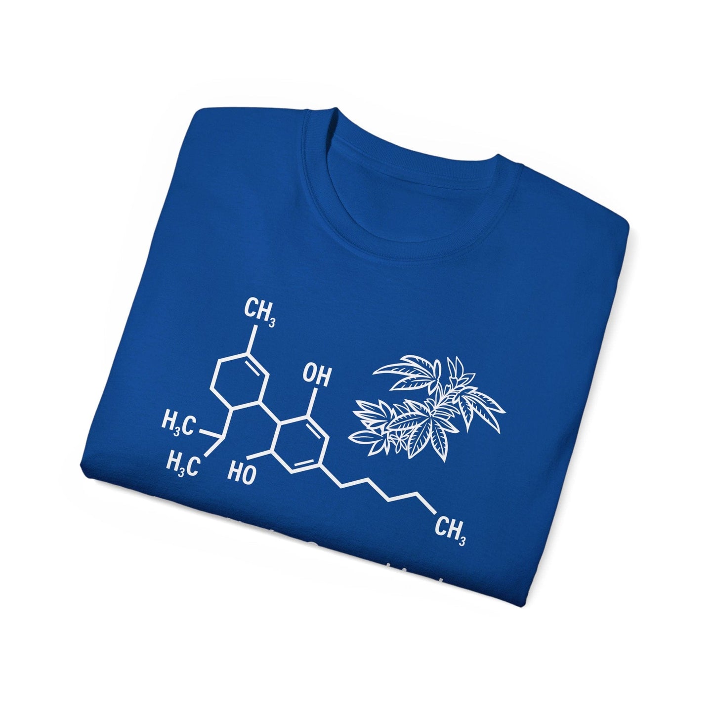 Tetrahydrocannabinol (THC) Molecule Weed Shirt