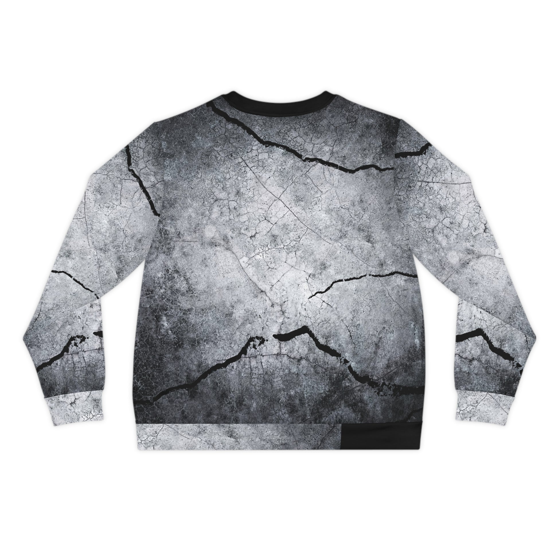 Rock Cracks Lightweight Sweatshirt - Lizard Vigilante