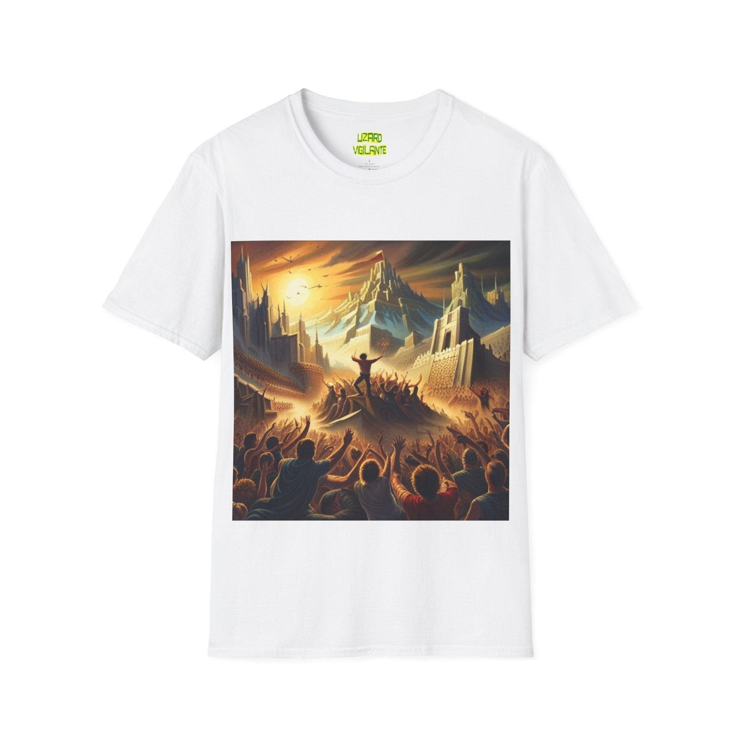 Concert Fantasy Unisex Softstyle T-Shirt - Lizard Vigilante