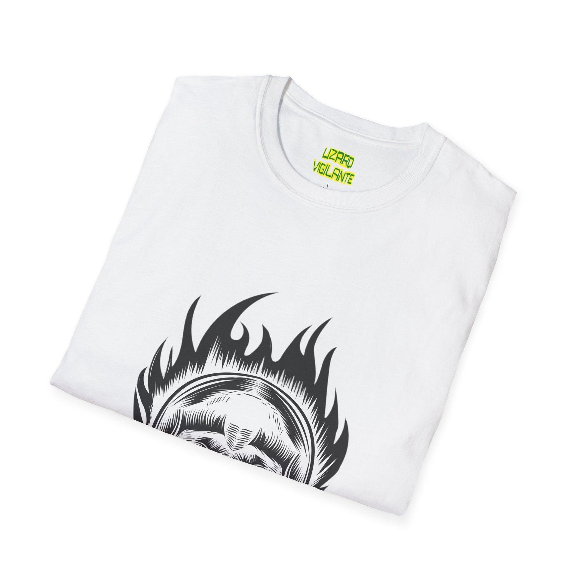 Blazed Unisex Softstyle T-Shirt - Lizard Vigilante