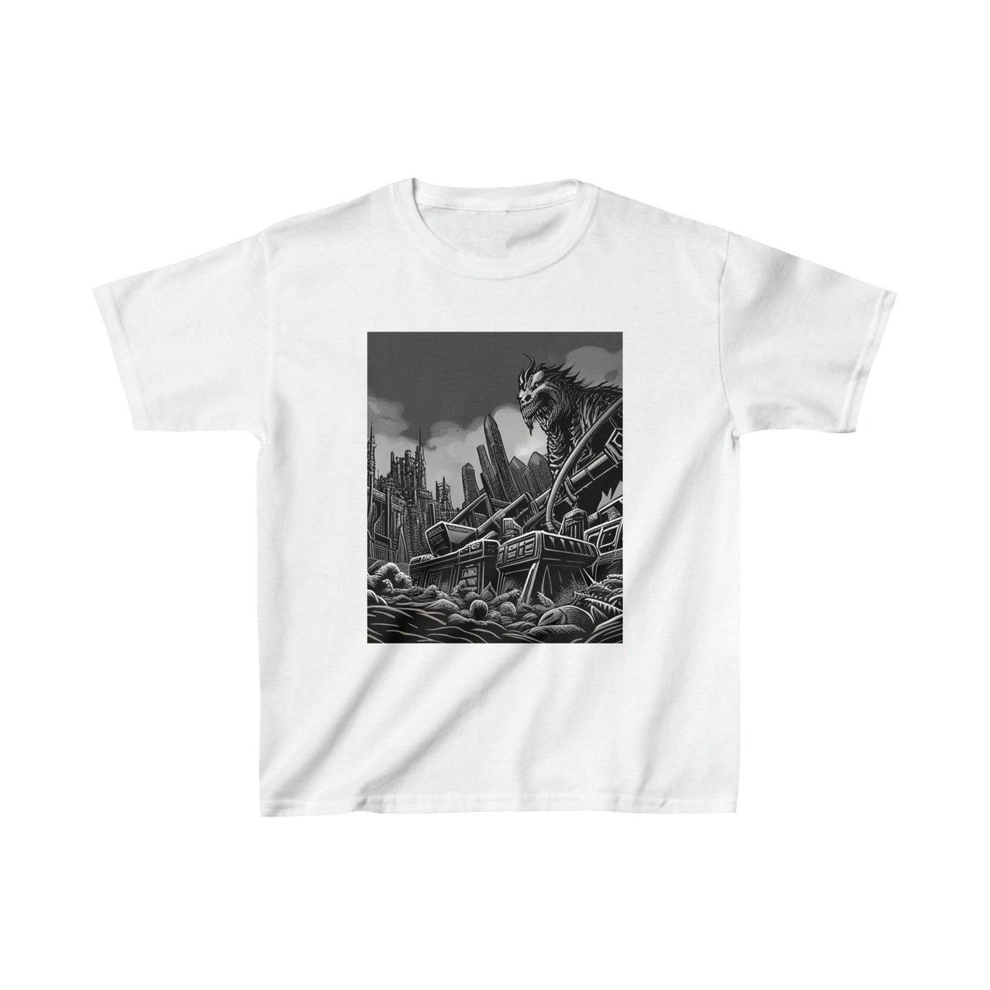 Monst Kids Heavy Cotton™ Tee - Lizard Vigilante