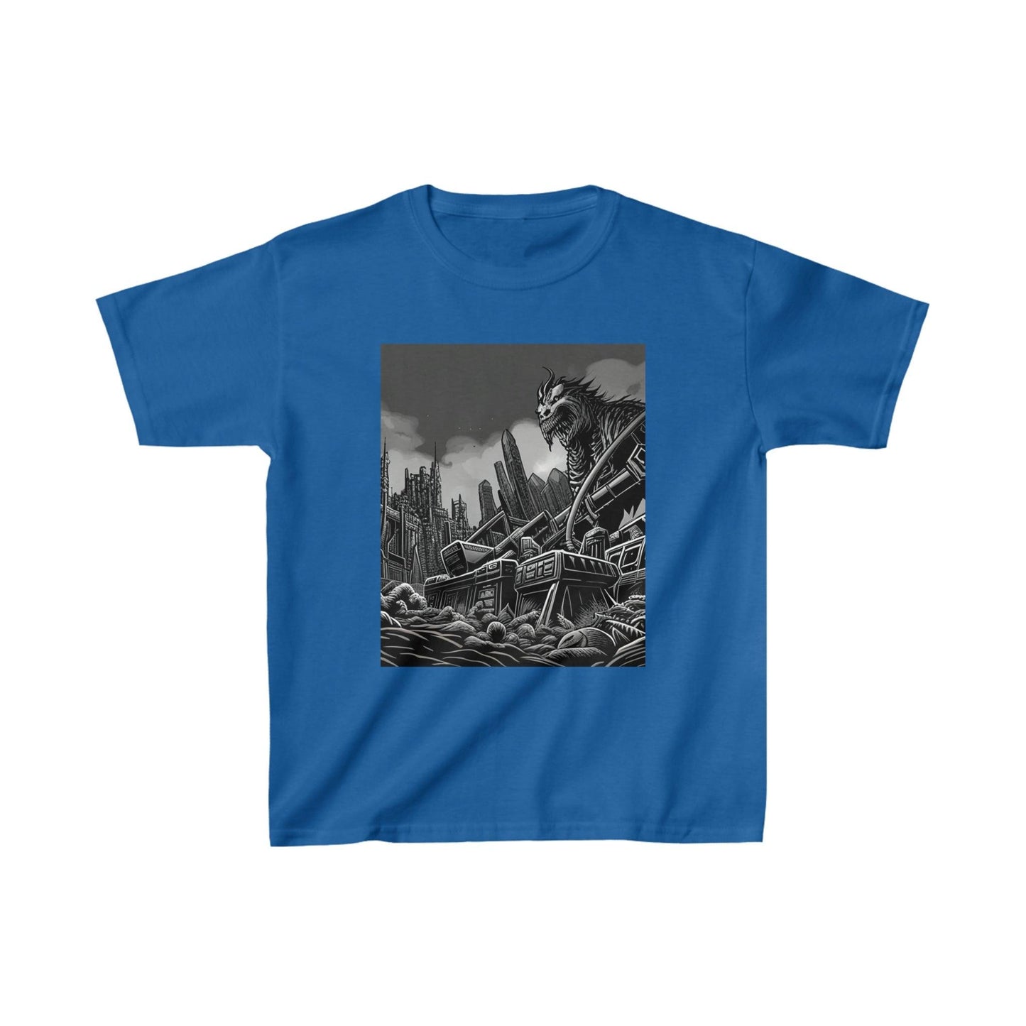 Monst Kids Heavy Cotton™ Tee - Lizard Vigilante