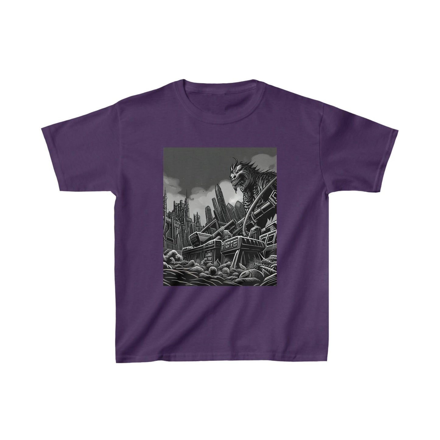 Monst Kids Heavy Cotton™ Tee - Lizard Vigilante