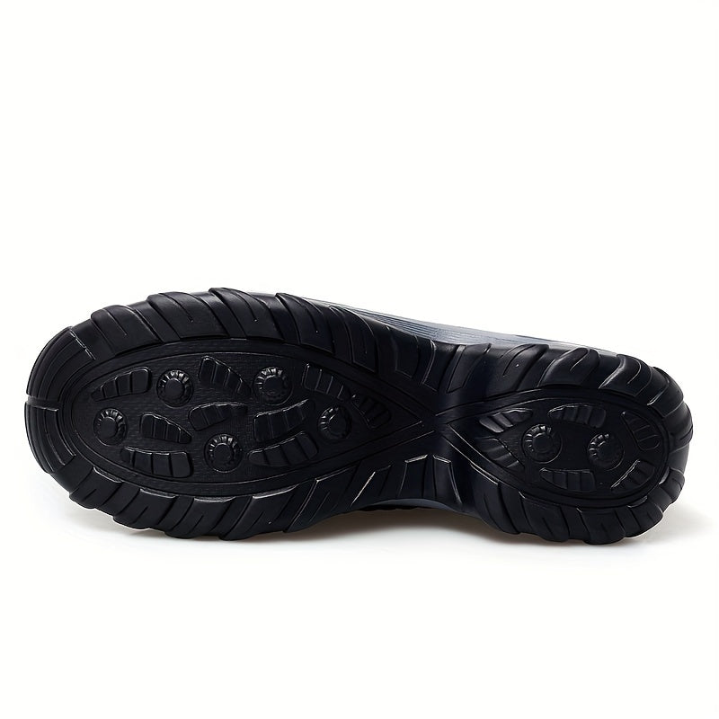 Women's Casual Sports Socks Sneakers Fashionable Thick Sole Air Cushion, Elevated Sloping Heel Rocking Shoes plus size