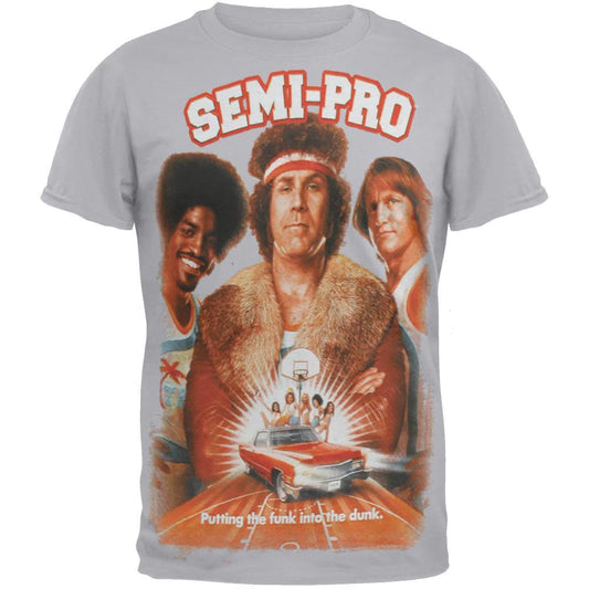 Semi-Pro Movie Promo Tee - Will Ferrell, Woody, Andre 3000 M