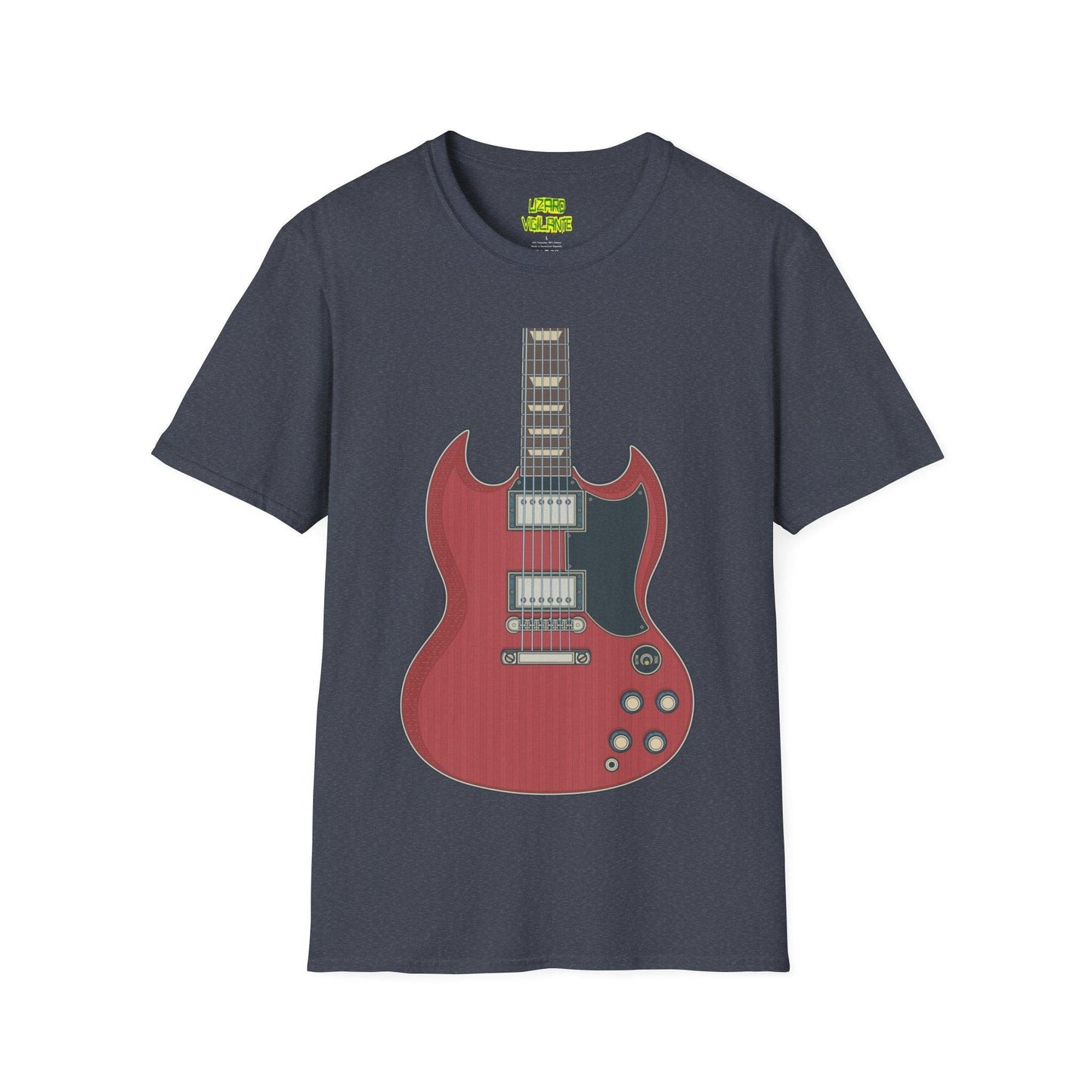 Iconic Red SG Unisex Softstyle T-Shirt - Lizard Vigilante