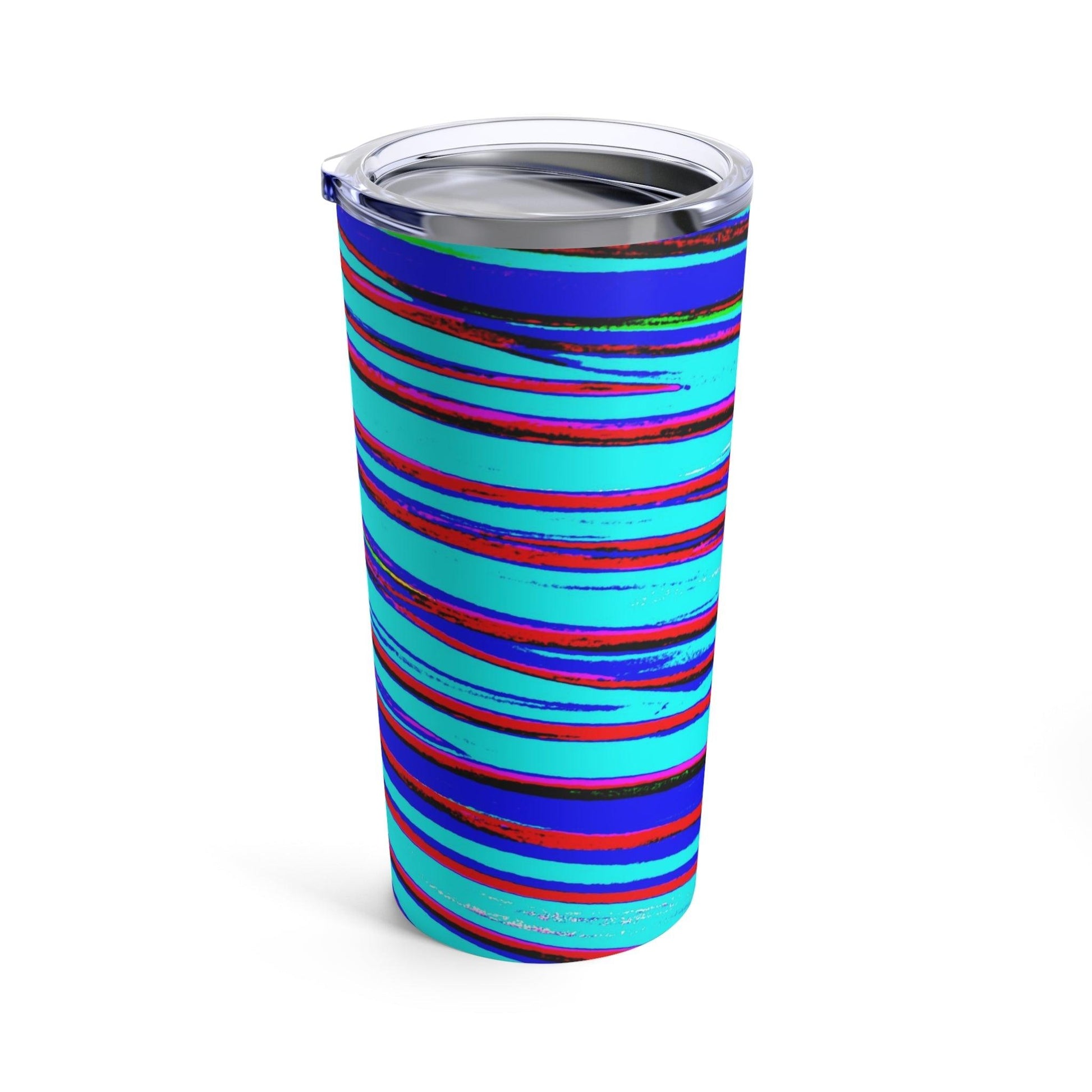 Strips Tumbler 20oz - Lizard Vigilante