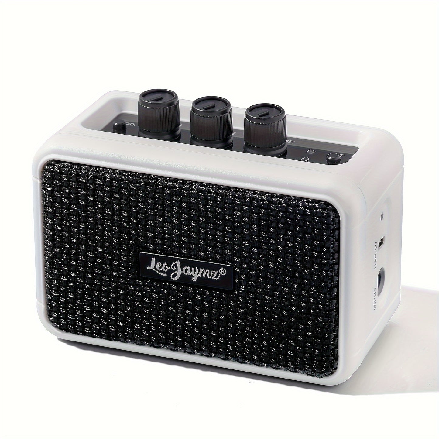 Leo Jaymz Electric Guitar Mini Amplifier - Portable 5W Practice Amp with Bluetooth Dual Speakers - Premium guitar amplifier from Lizard Vigilante - Just $42.99! Shop now at Lizard Vigilante